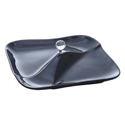**45377 Блюдо DIAMANT2 NEW 30,5*29,5*10,5см цвет чёрный