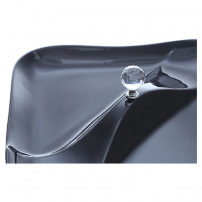 **45377 Блюдо DIAMANT2 NEW 30,5*29,5*10,5см цвет чёрный