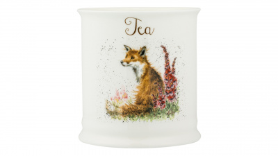 RWC WNT3996-XW Банка для хранения чая Royal Worcester Забавная фауна Лиса 10*14,5см