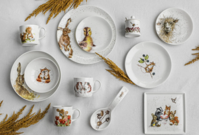 RWC MMMV5629-XT-1 Кружка Royal Worcester "Забавная фауна, Морские свинки" 310мл