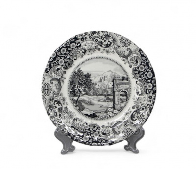 92-0404 Столовый набор на 4 персоны 21 предмет, Claytan, декор ROME GREY