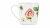 JM-90537/3 Кружка Just Mugs Dorset Фермерский садик Клубника 400 мл, фарфор костяной