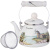 943-061 Чайник AGNESS «FAMILY HOUSE» 1,1л эмалированный со съемным фильтром из нержавеющей стали