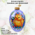ФУП4-2435/1 Елочная игрушка Яйцо 10,5см, стекло, декор Цыплёнок, цвет фиолетовый