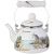 943-061 Чайник AGNESS «FAMILY HOUSE» 1,1л эмалированный со съемным фильтром из нержавеющей стали