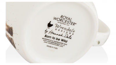 RWC MMOS5629-XT-1 Кружка Royal Worcester "Забавная фауна Рожденный диким лисом" 310мл